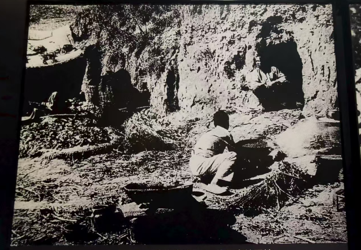 无家可归的东北百姓被迫到深山中居住,过着“野人”般的生活